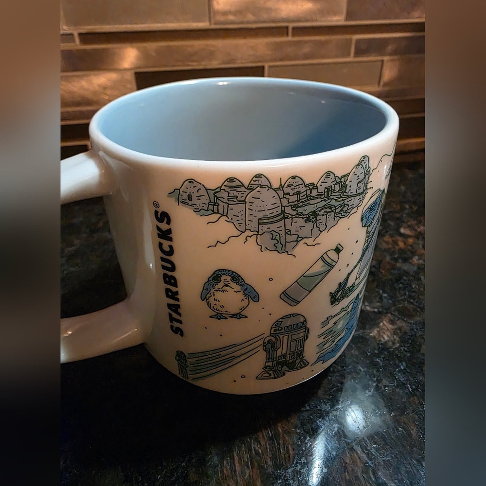 Disney Star Wars Starbucks Been There Mug Ahch- To Coffee Mug - Picture 6 of 8